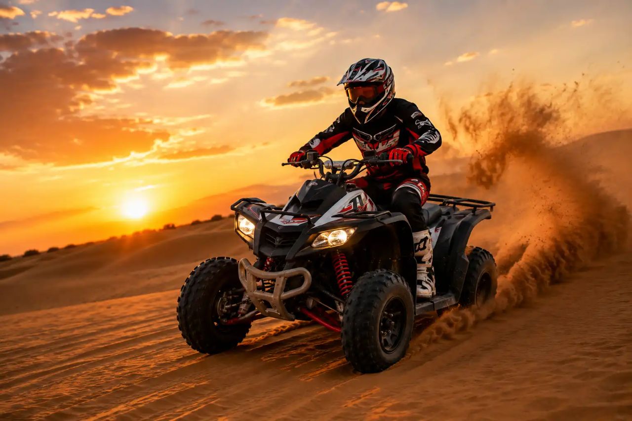 Quad Bike + VIP Safari